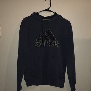 Men’s adidas hoodie big logo!